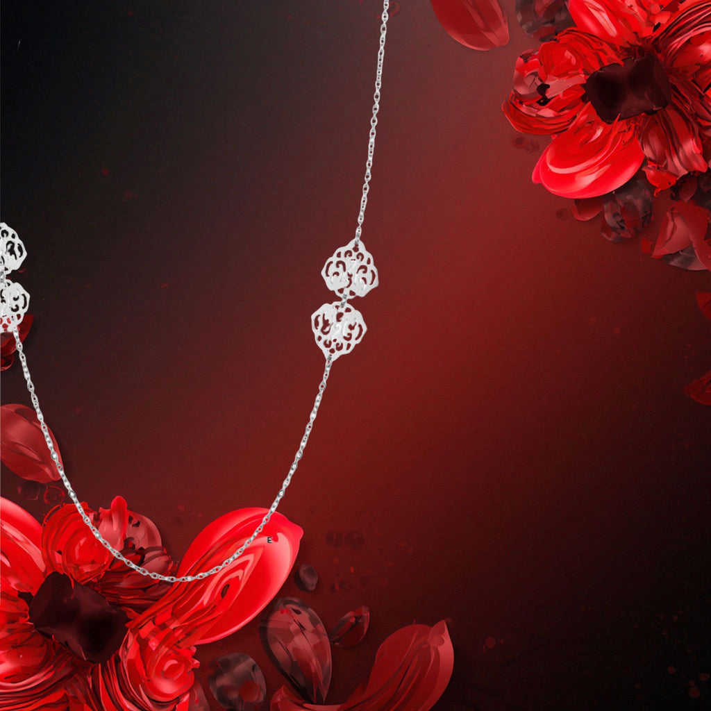 Ensemble Cassandra 3 Colliers Filigrane Perle Acier | Tocara - Art & Trésorts