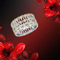 Bague Tocara Francine - Argent Sterling DiAmi Or 14K T.10 - Art & Trésorts