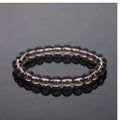 Bracelet Perles Synthétiques Verre Gris | Art & Trésorts - Art & Trésorts
