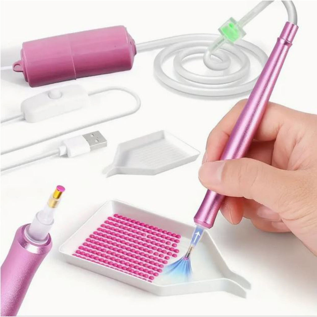 Crayon électrique Diamond Painting | Stylet à aspiration - Art & Trésorts