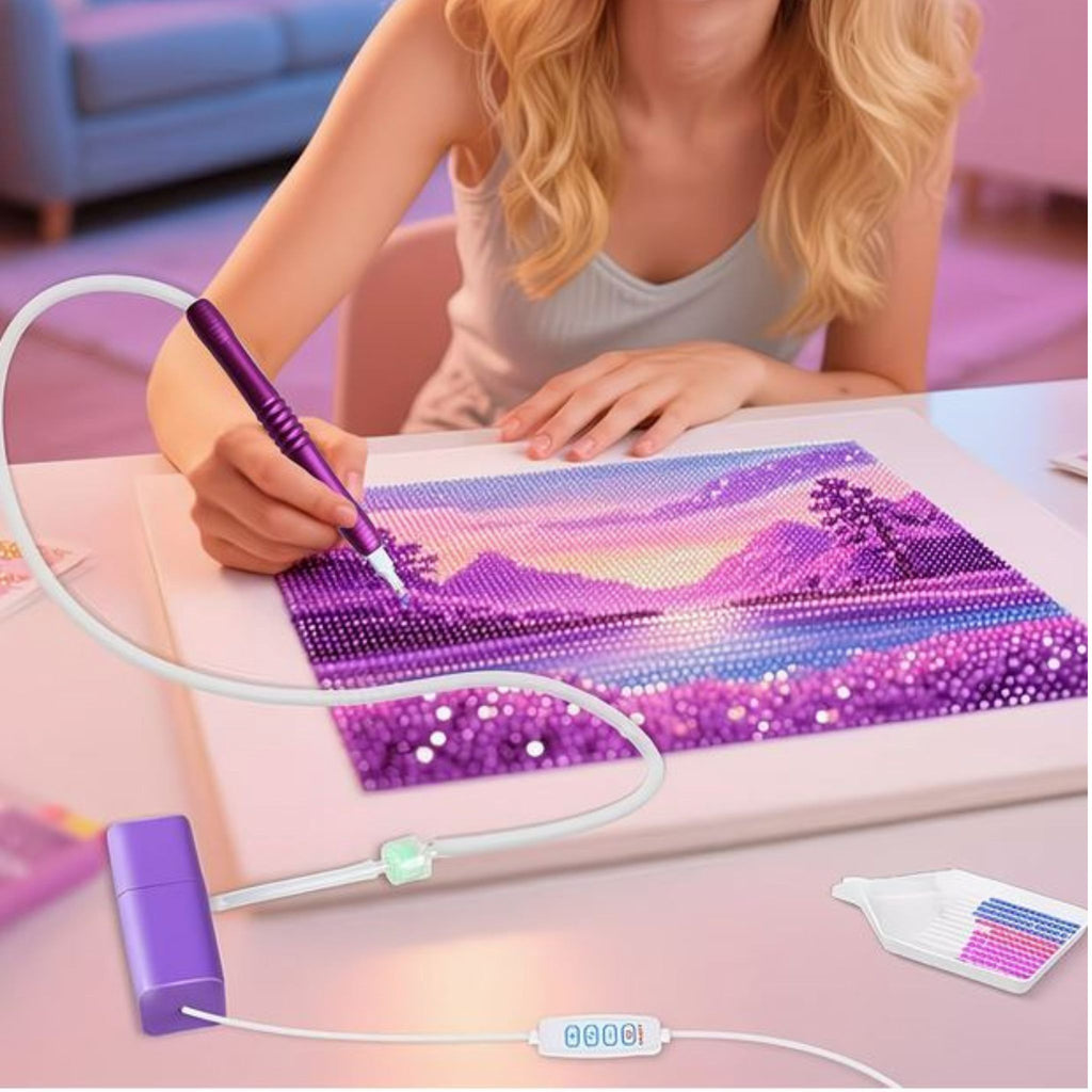 Crayon électrique Diamond Painting | Stylet à aspiration - Art & Trésorts
