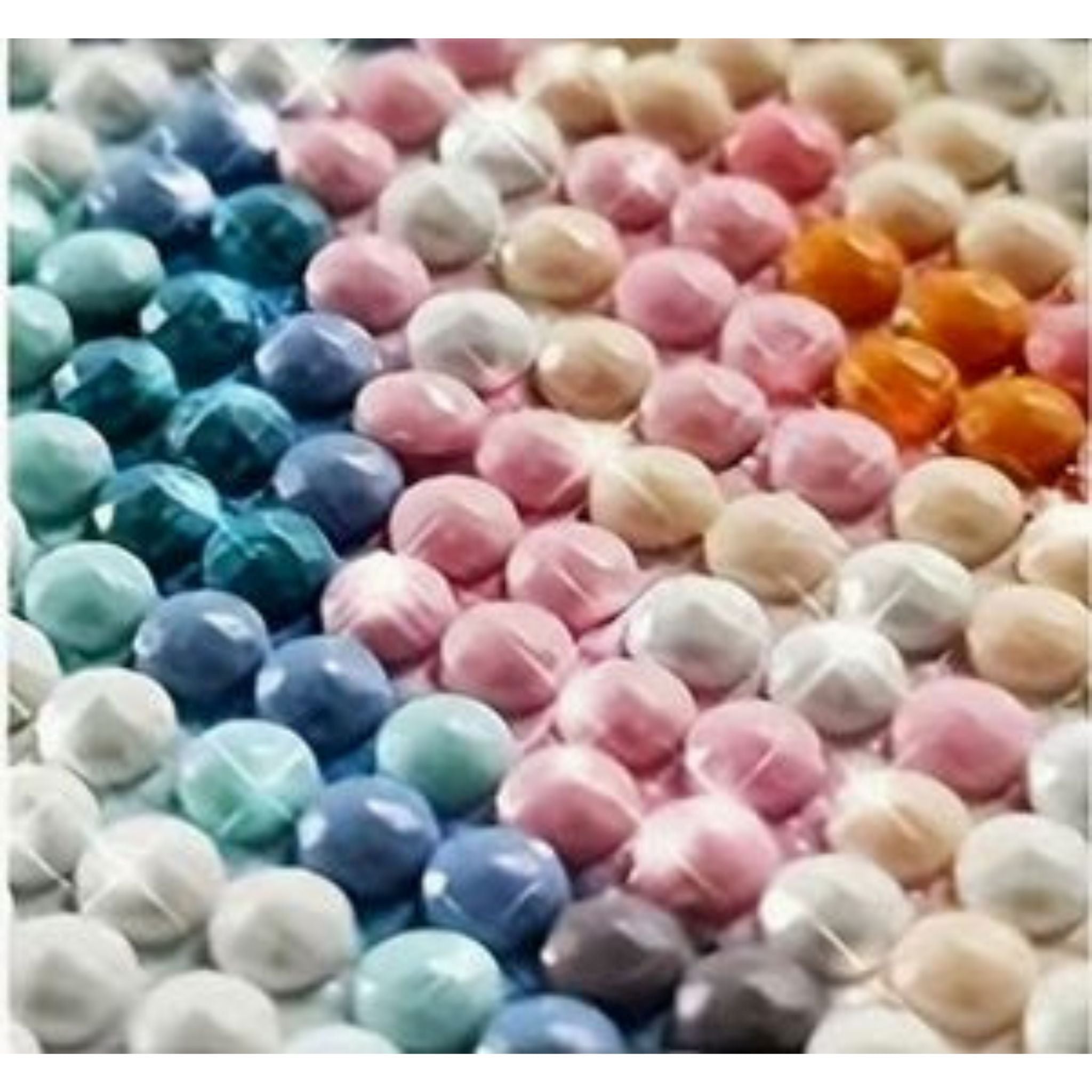 Diamants acryliques ronds kit diamond painting