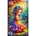 Diamond Painting Fée Arc-en-Ciel 40x70 - Art & Trésorts