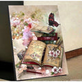 Diamond Painting Livres Papillon Vintage 60x45 - Art & Trésorts