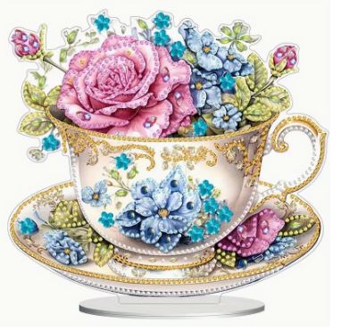 Support Acrylique Tasse Thé 20 par 18 - Art & Trésorts