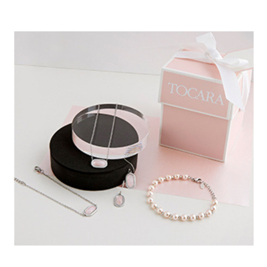 Ensemble Tocara Debbie | Ruban Rose Cancer du Sein 3 pièces - Art & Trésorts