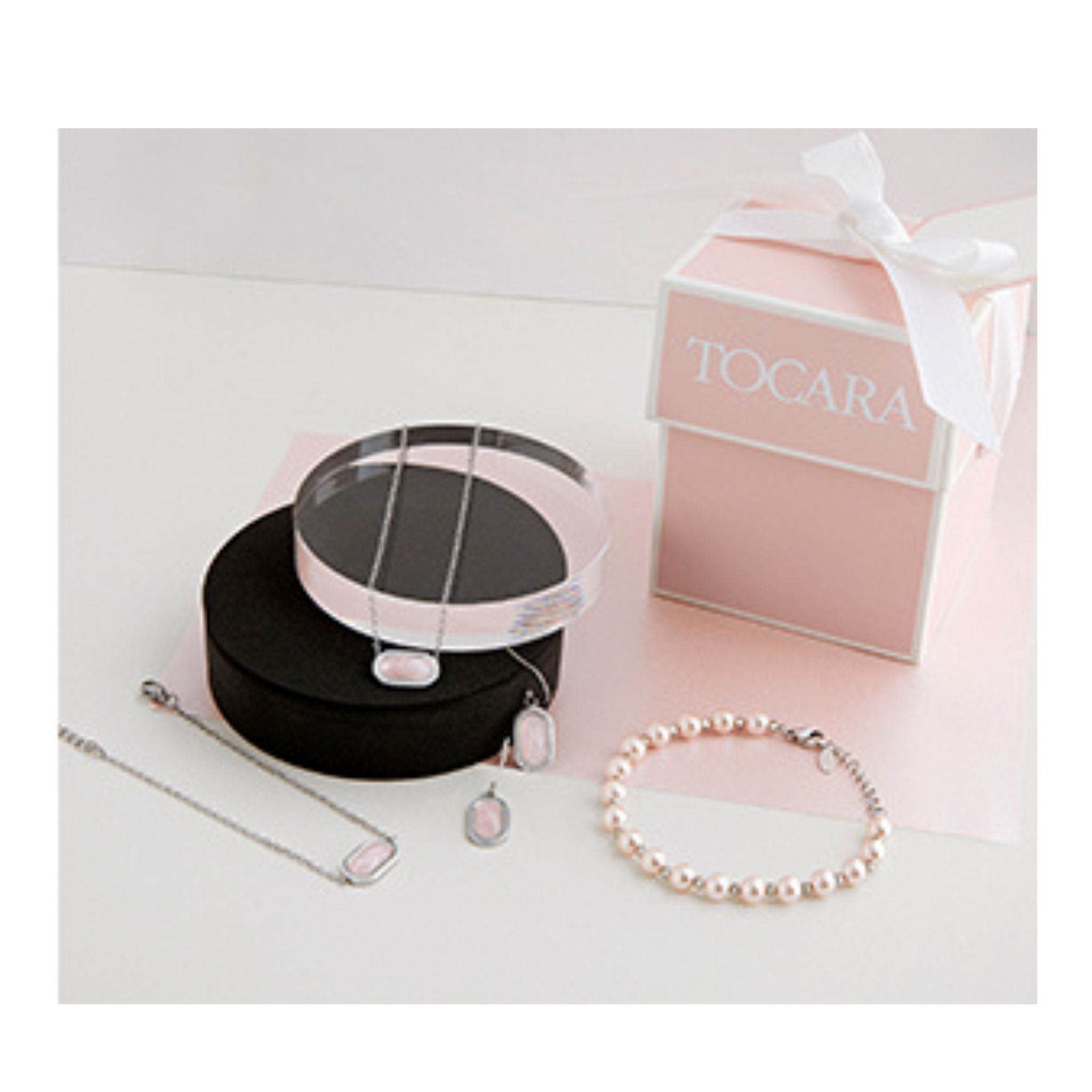 Ensemble Tocara Debbie | Ruban Rose Cancer du Sein 3 pièces - Art & Trésorts
