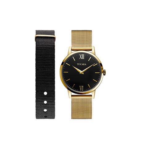 Montre Tocara Corey | Finition Or 14K | Boîtier 32mm - Art & Trésorts