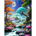Diamond Painting Cascades Féeriques 30x40 - Art & Trésorts